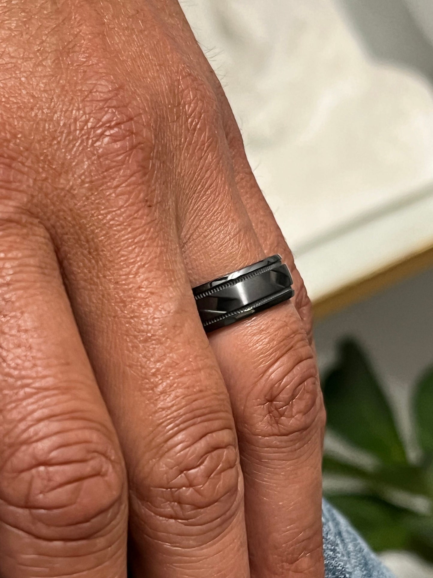 Black Zirconium Band