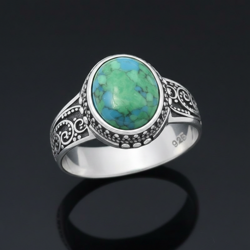 Agate Signet Ring – Sterling Silver