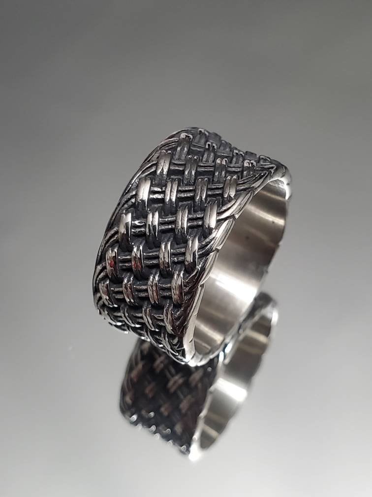 Woven Men's Ring