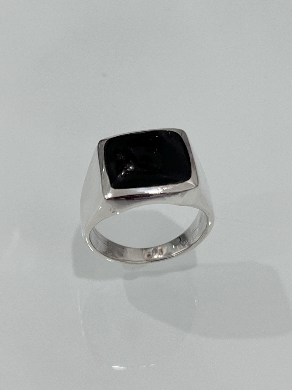 Onyx Ring – Sterling Silver