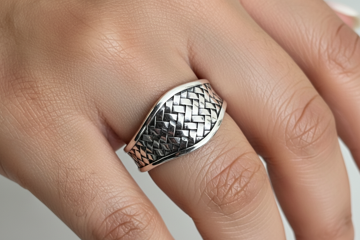 Braided Adjustable Ring