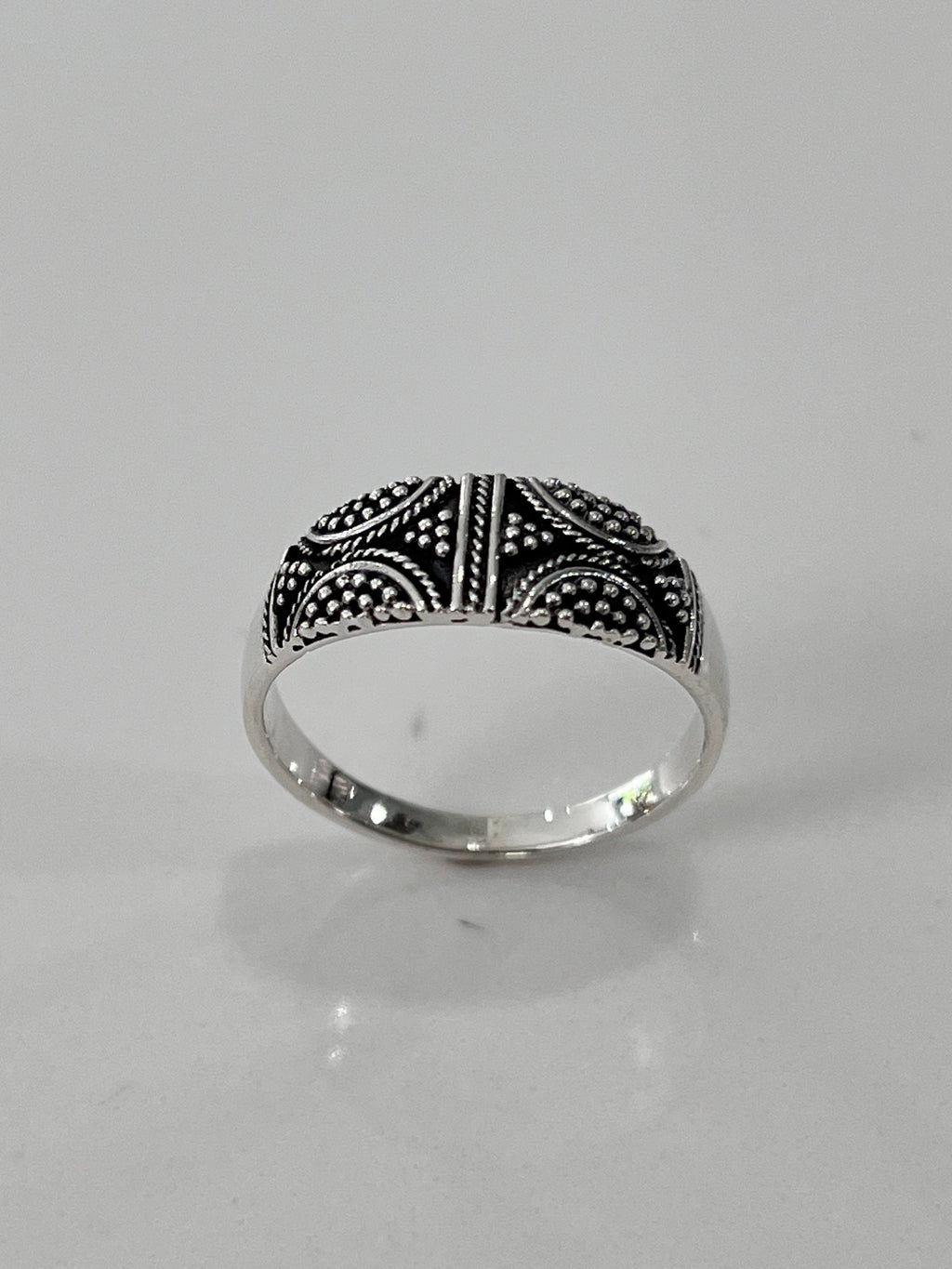 Bali Men's Wedding Ring – 925 Sterling Silver