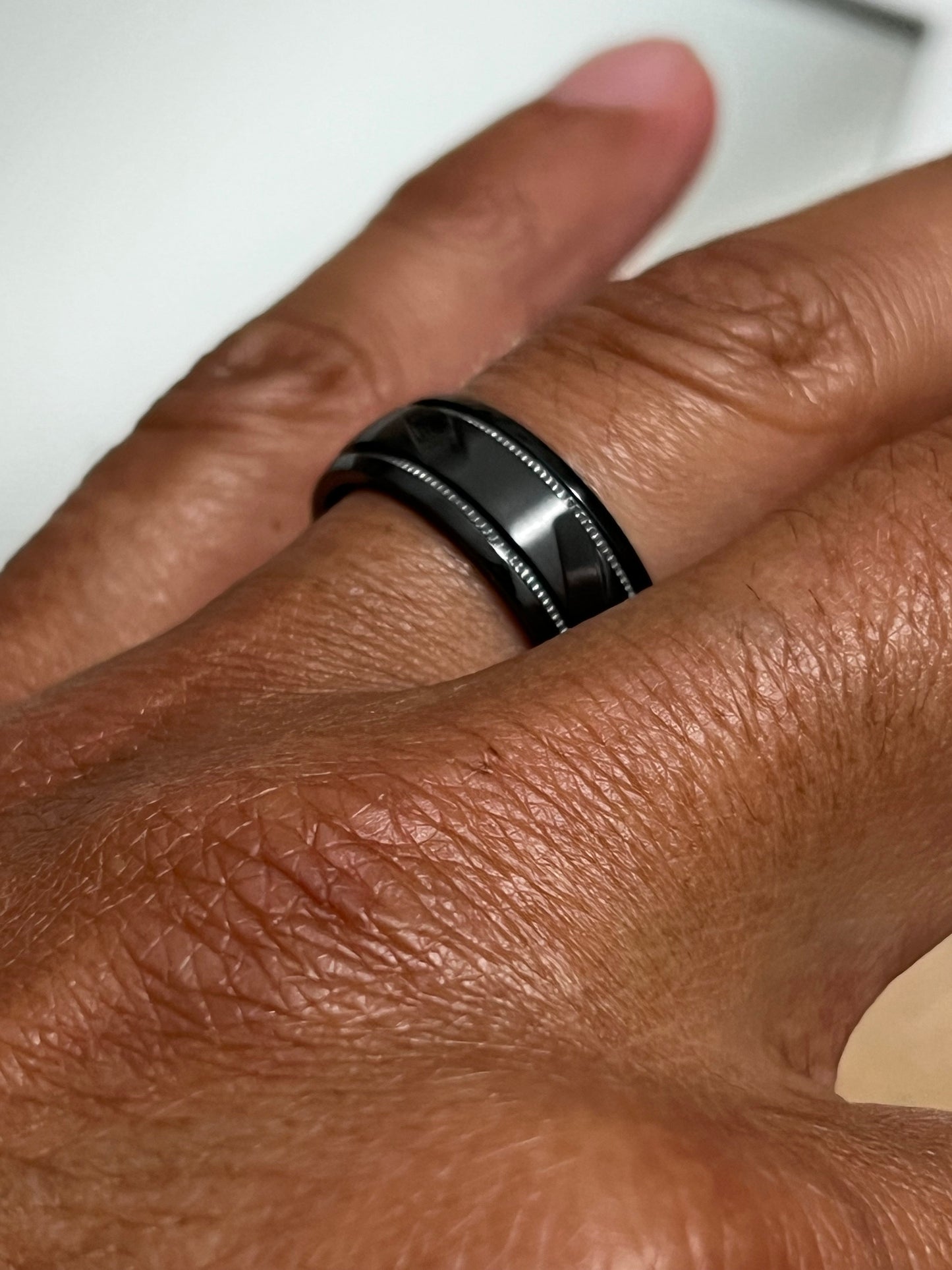 Black Zirconium Band