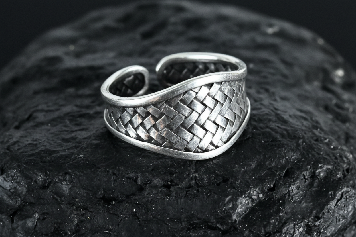 Braided Adjustable Ring