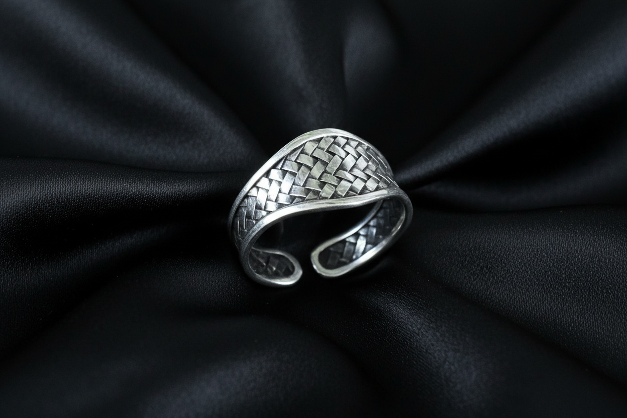 Braided Adjustable Ring