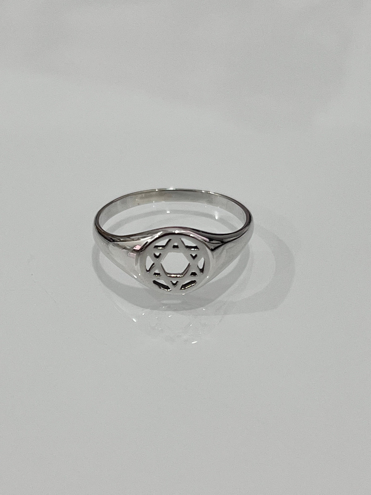 Sterling Silver Star of David Ring