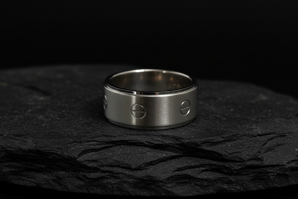 Designer Inspired Stainless Steel Men's Band