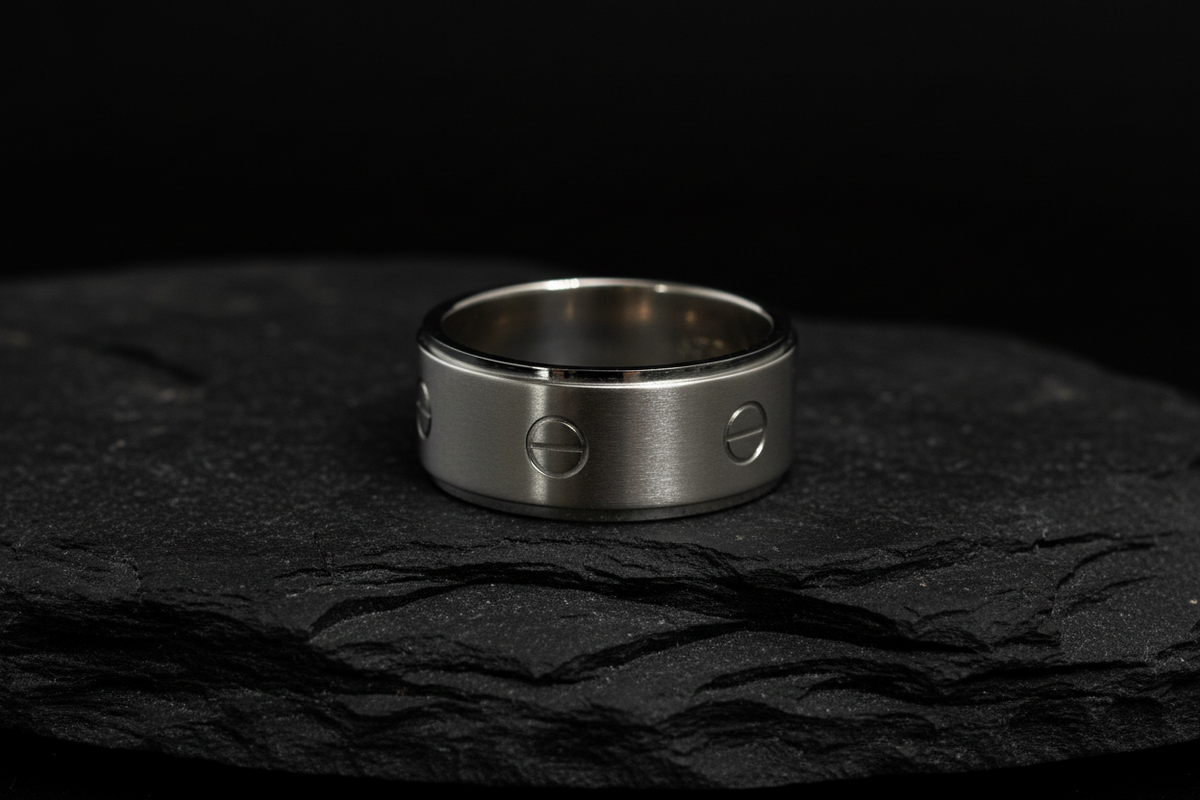 Designer Inspired Stainless Steel Men's Band
