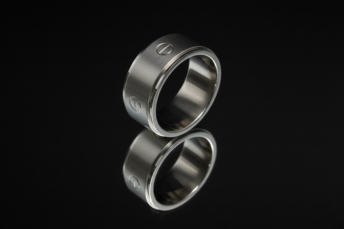 Designer Inspired Stainless Steel Men's Band