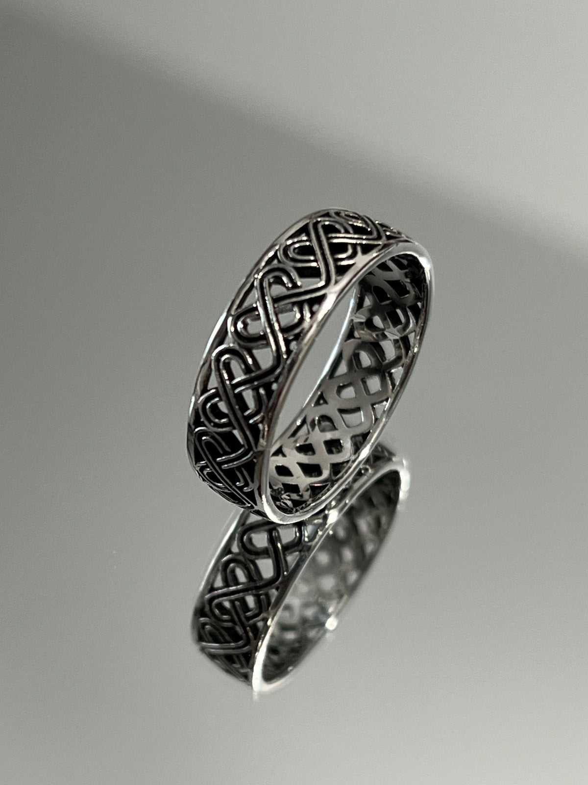 Celtic Men's Band – 925 Sterling Silver