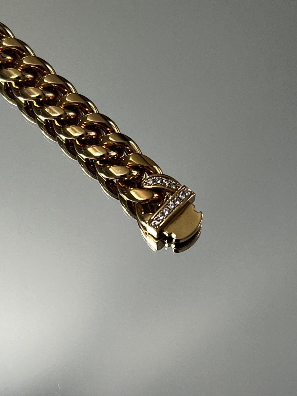 Gold Filled Link Men's Bracelet
