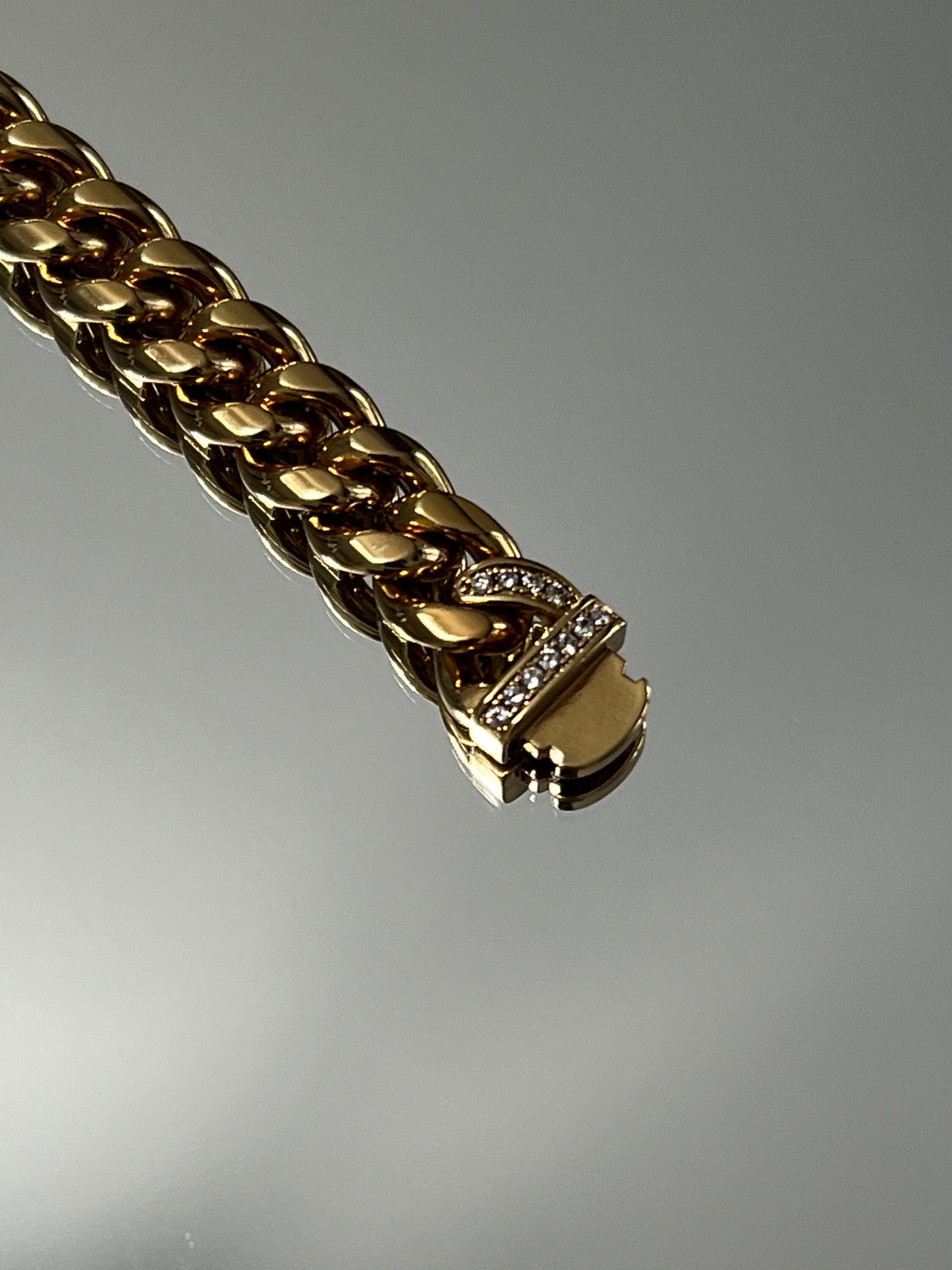 Gold Filled Link Men's Bracelet