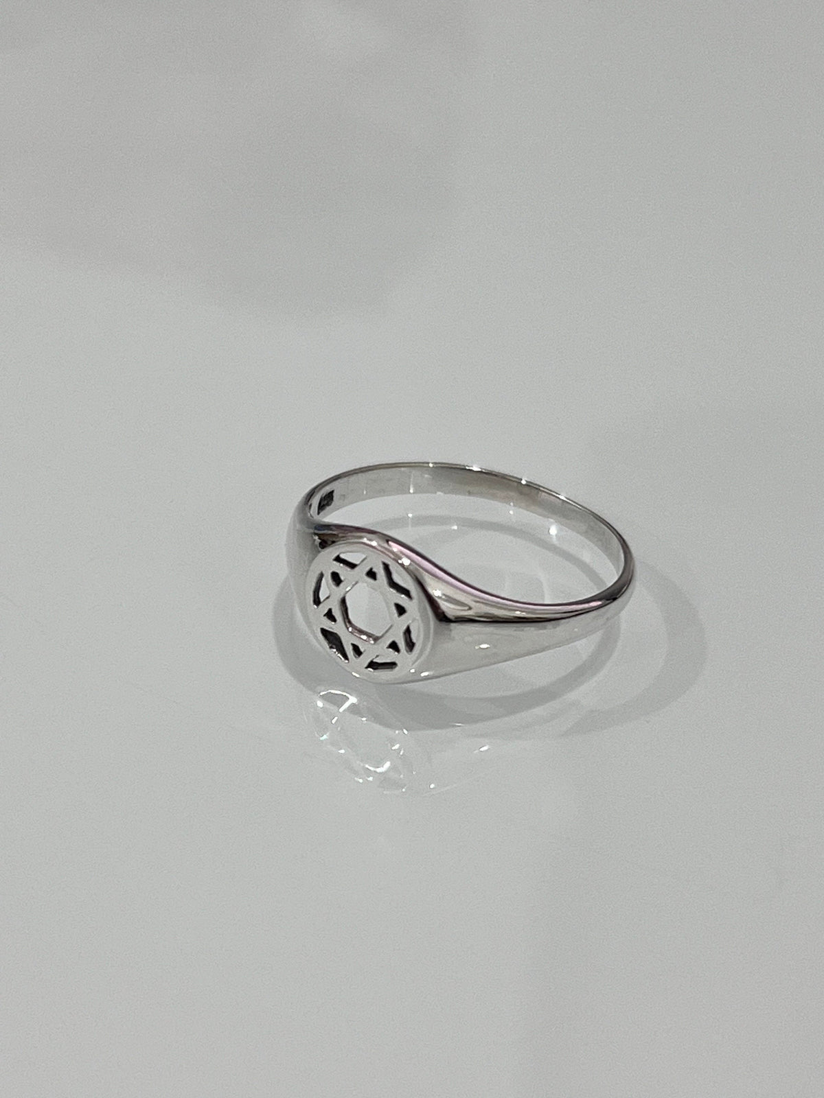 Sterling Silver Star of David Ring