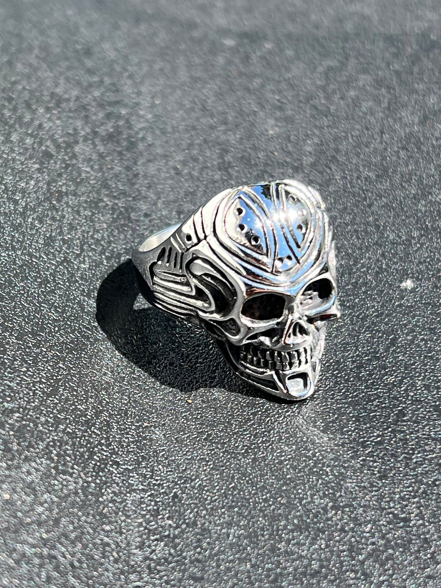 Skull Designer Ring