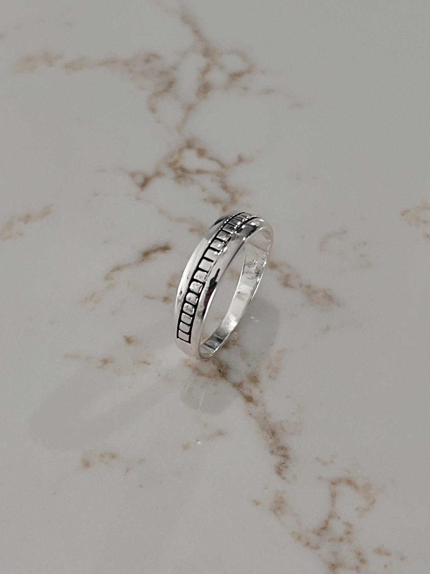 Wedding Men's Sterling Silver Solid 925 Gift for him Unisex