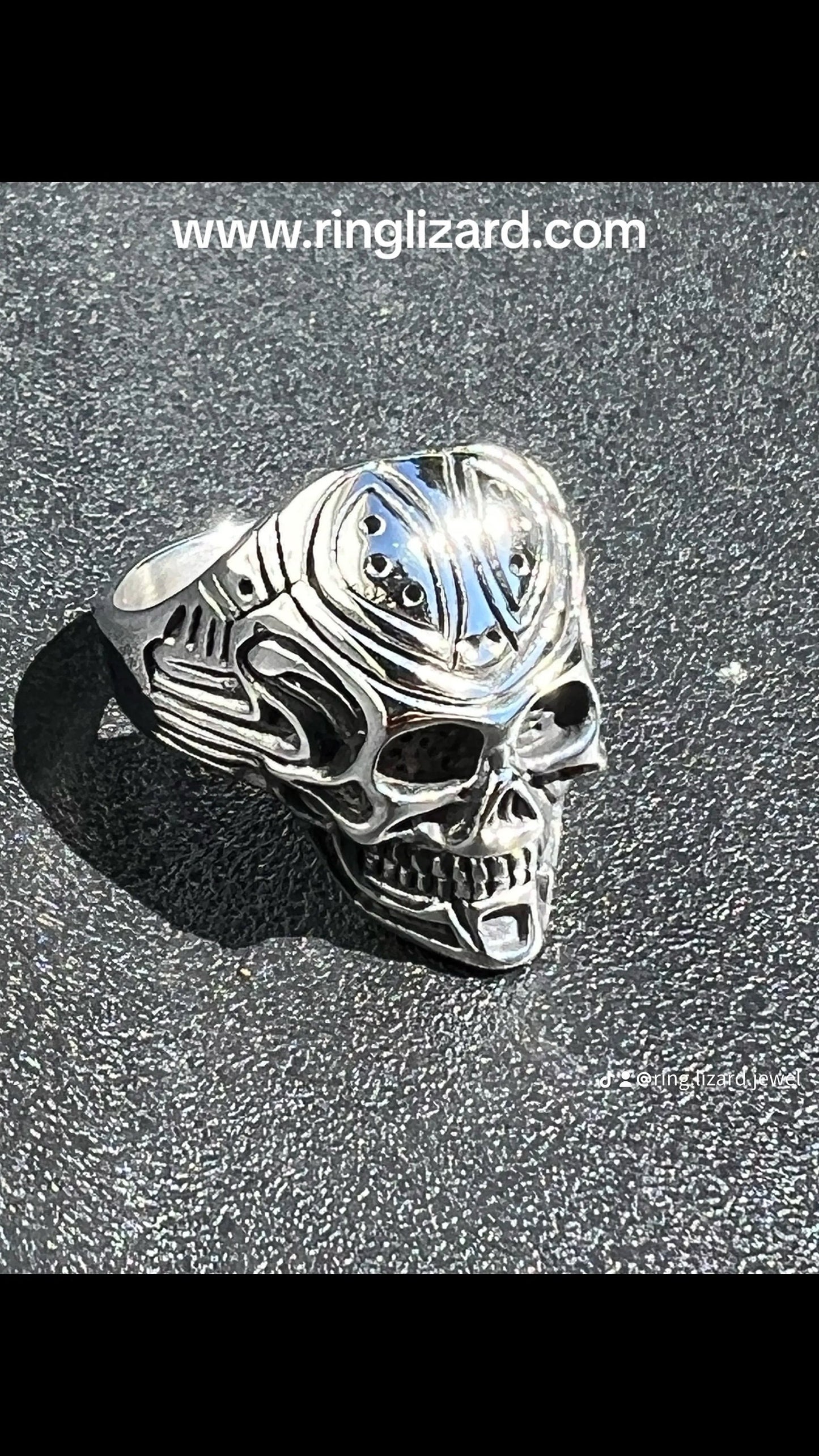 Skull Designer Ring