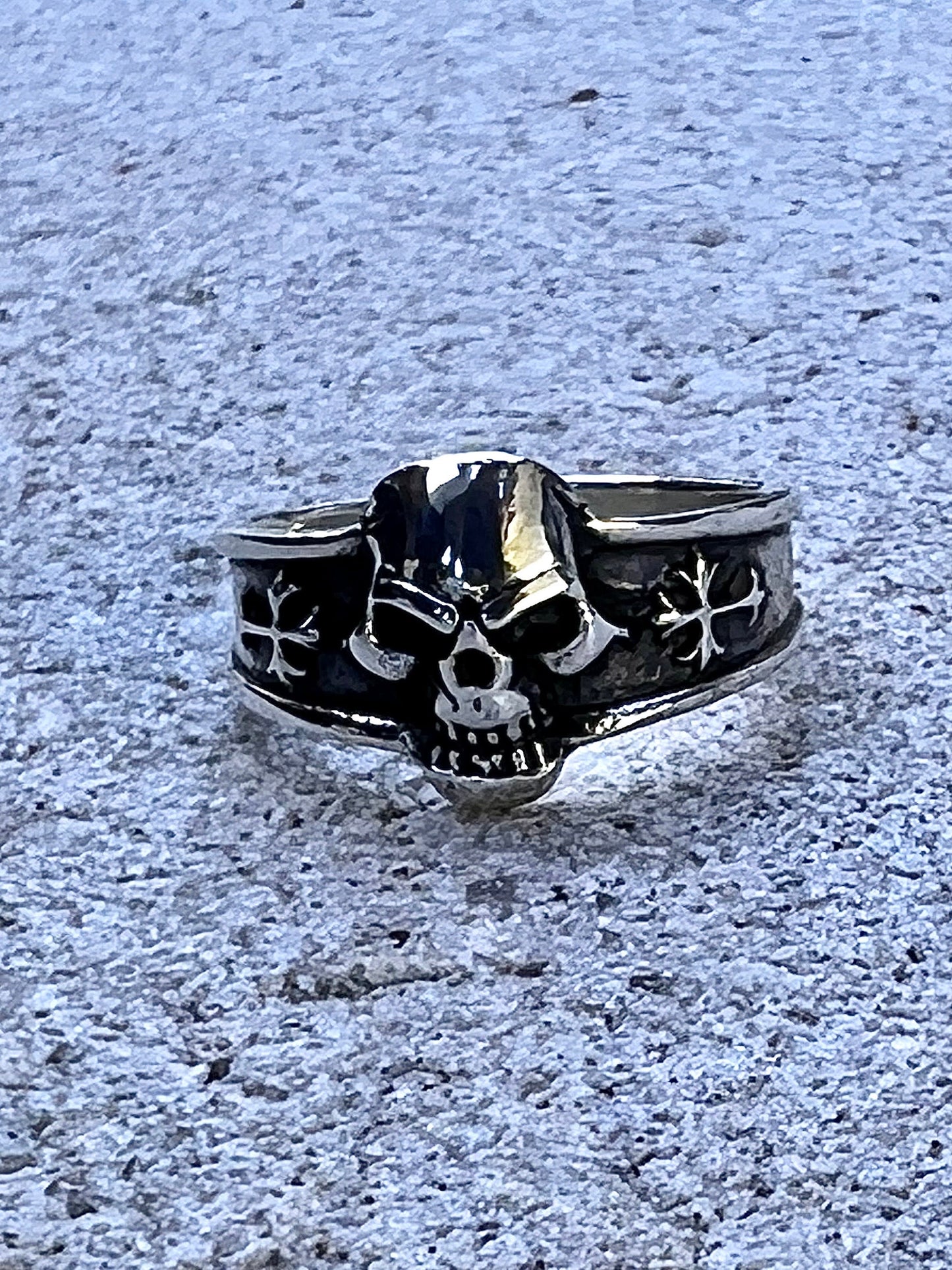 Skull Cross Ring