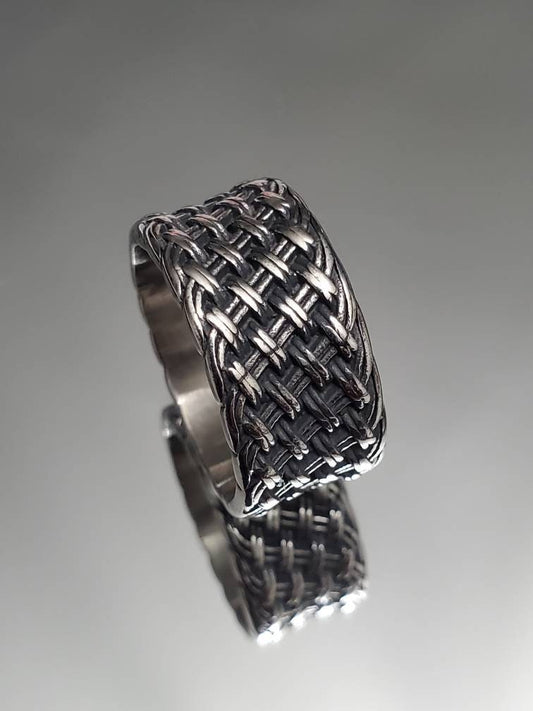 Woven Men's Ring