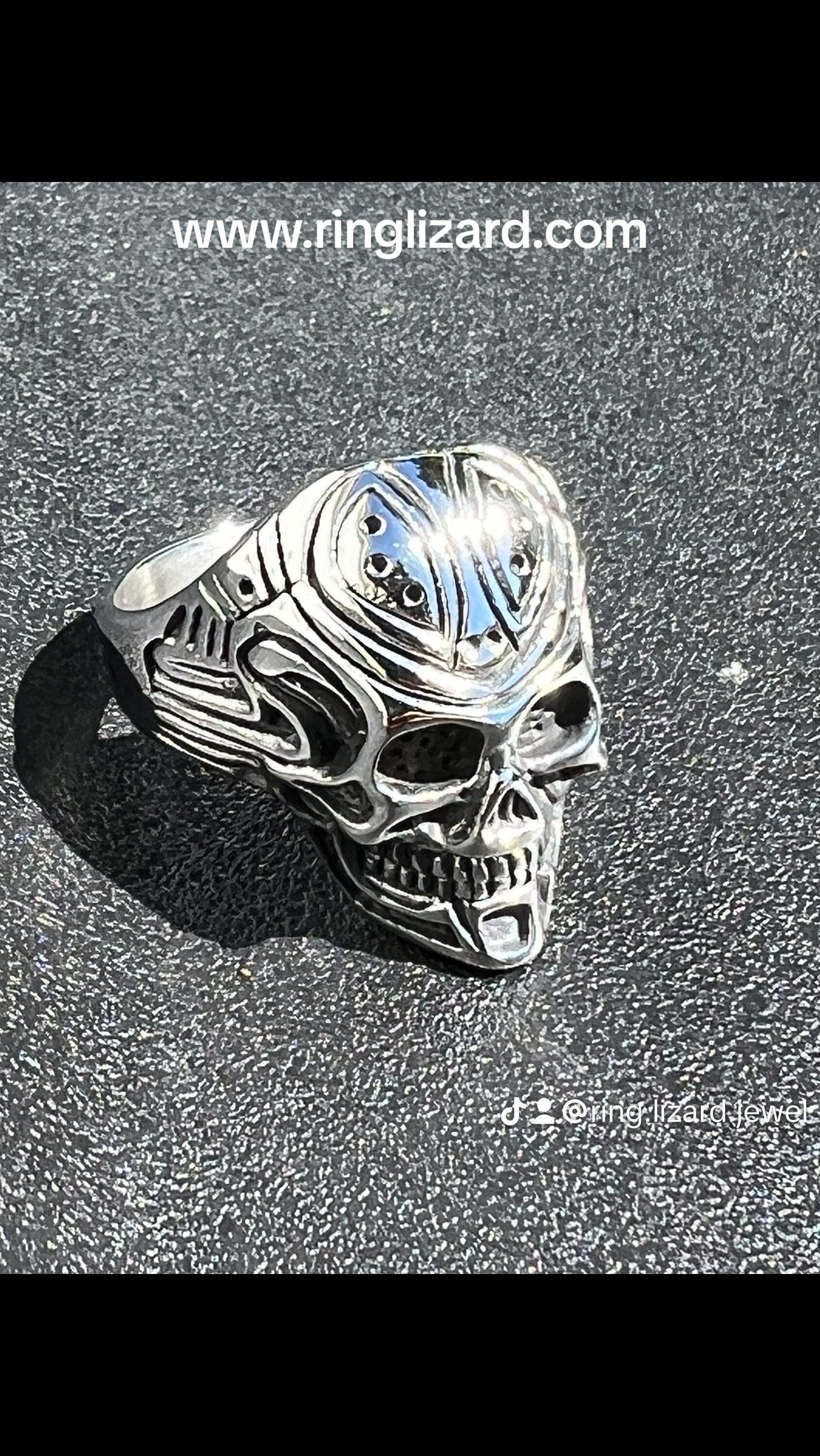 Skull Designer Ring