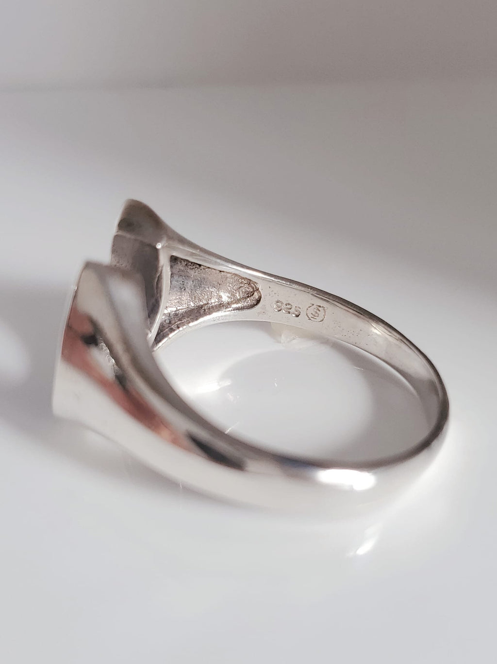 Horse Shoe Blue Rider Ring