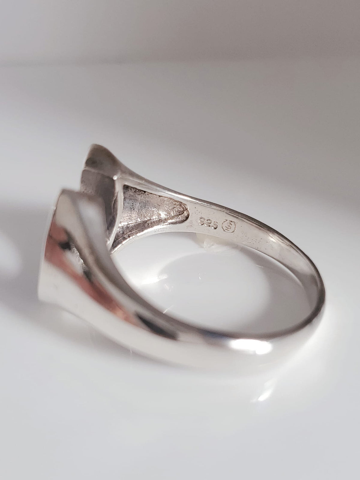 Horse Shoe Blue Rider Ring