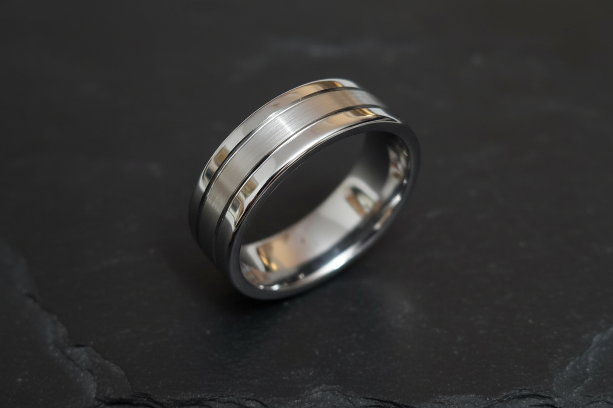 Men's Ring – Tungsten with 8mm Band Width