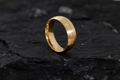 Gold Simple Striped Band