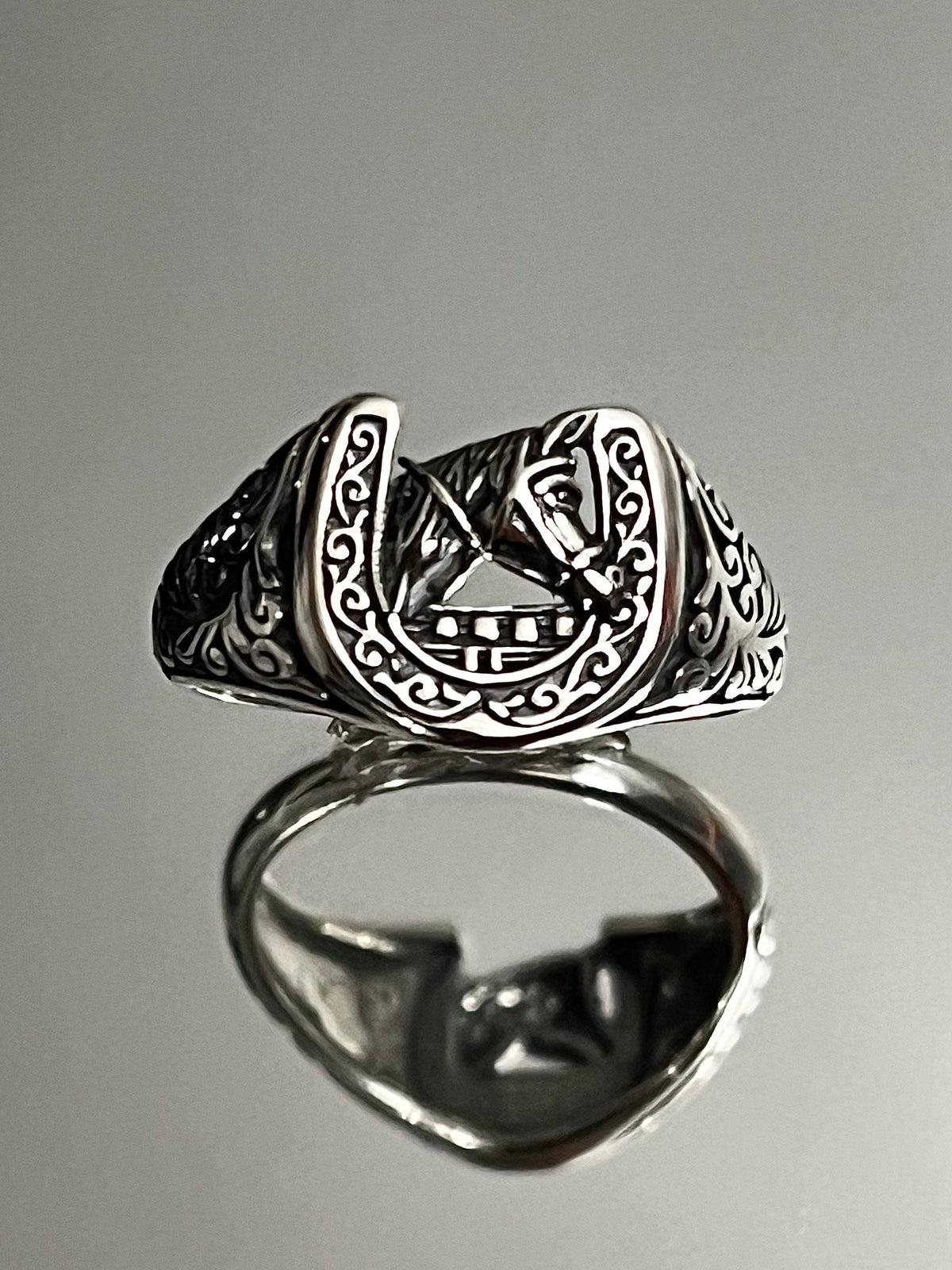 Horse Ring – Sterling Silver