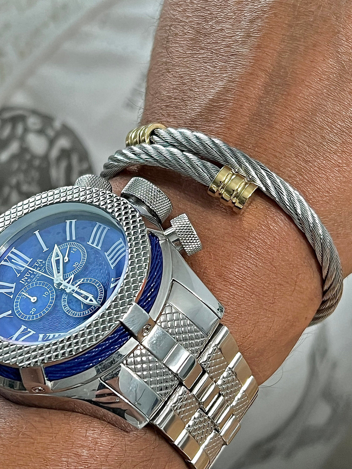 Wire Bracelet – Stainless Steel