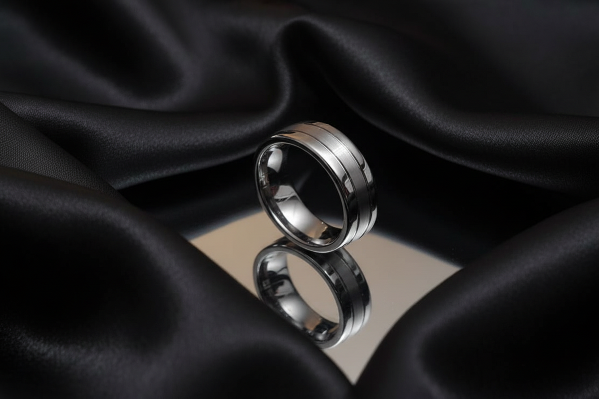 Men's Ring – Tungsten with 8mm Band Width
