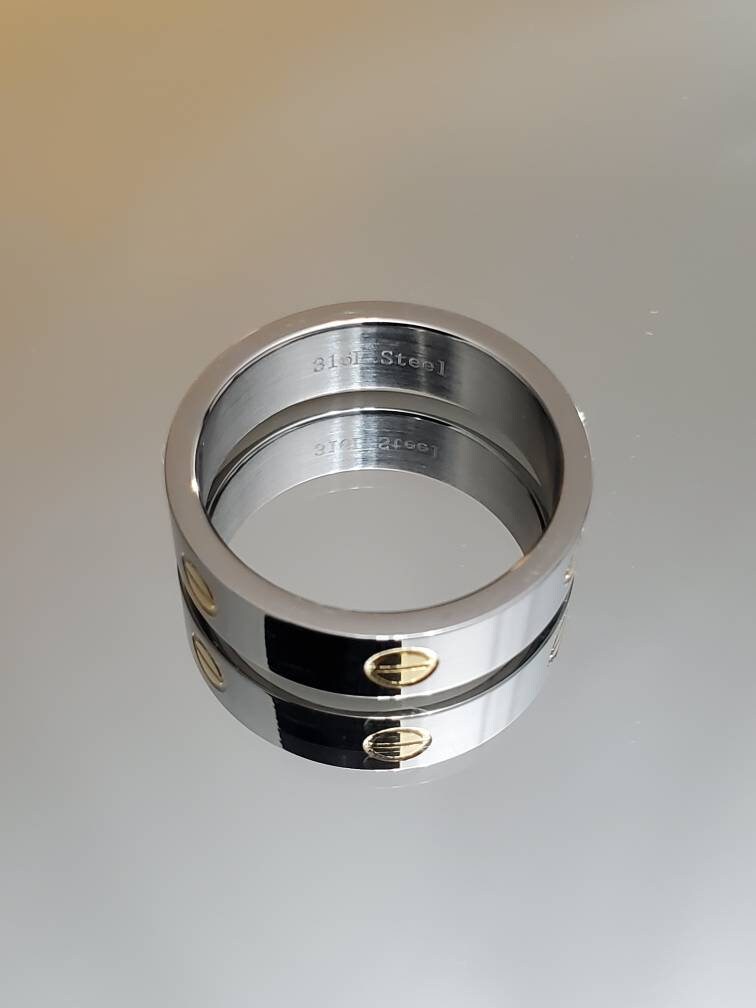 Stainless Steel Ring, Men's Stainless Steel Band