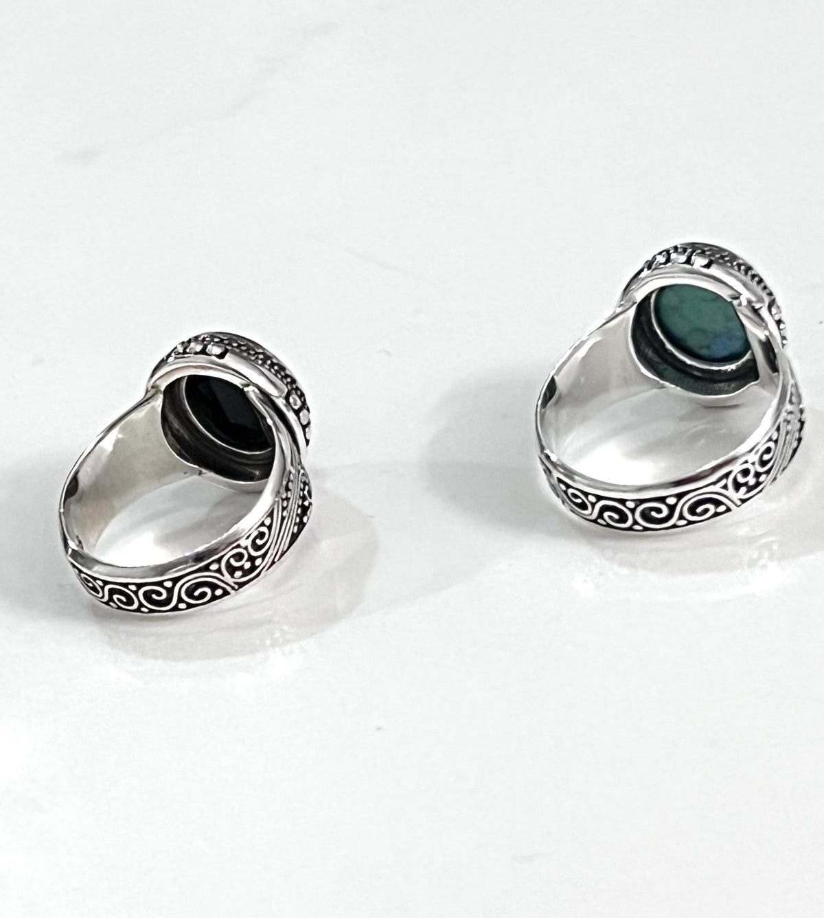Agate Signet Ring – Sterling Silver