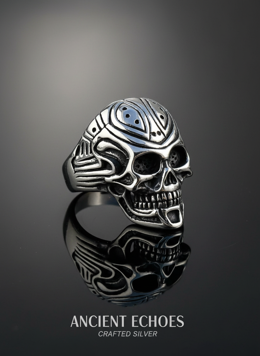 Skull Designer Ring