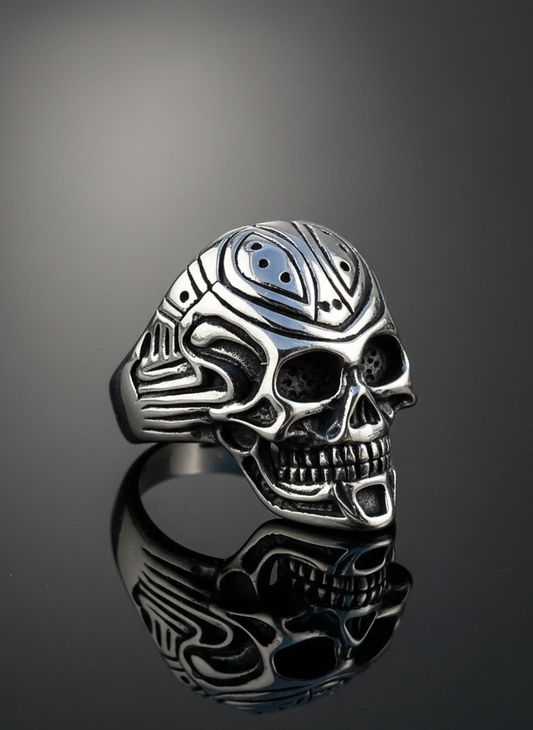 Skull Designer Ring
