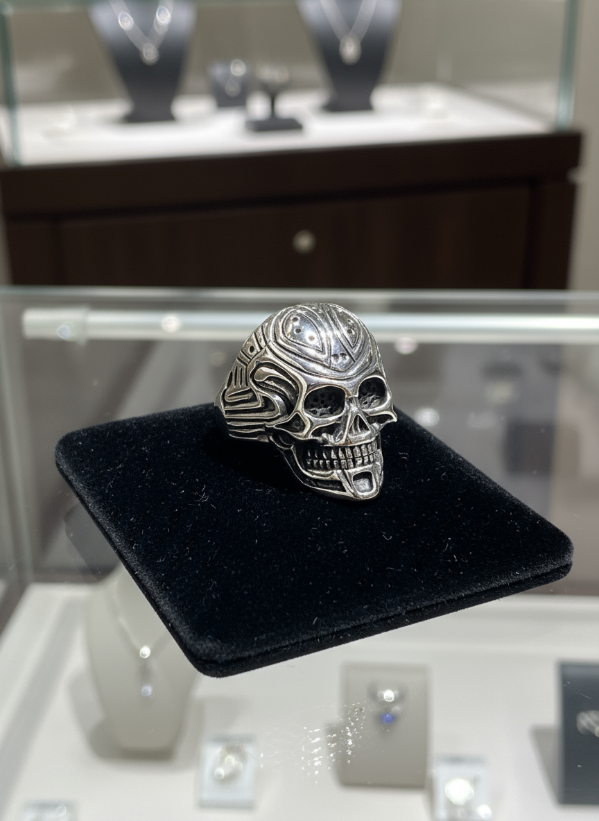 Skull Designer Ring