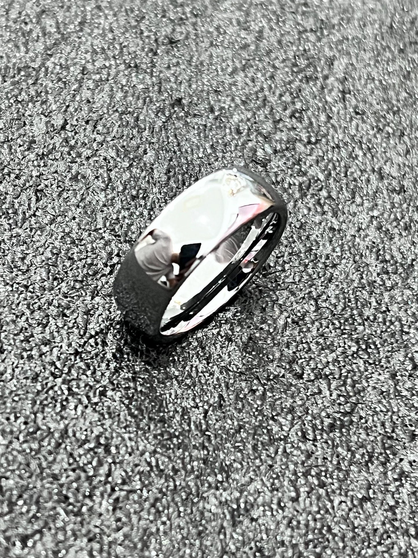 Non Scratch Gun Metal Band Tungsten Ring, Durable Unisex Band, Wedding Ring, Gift for Him or Her