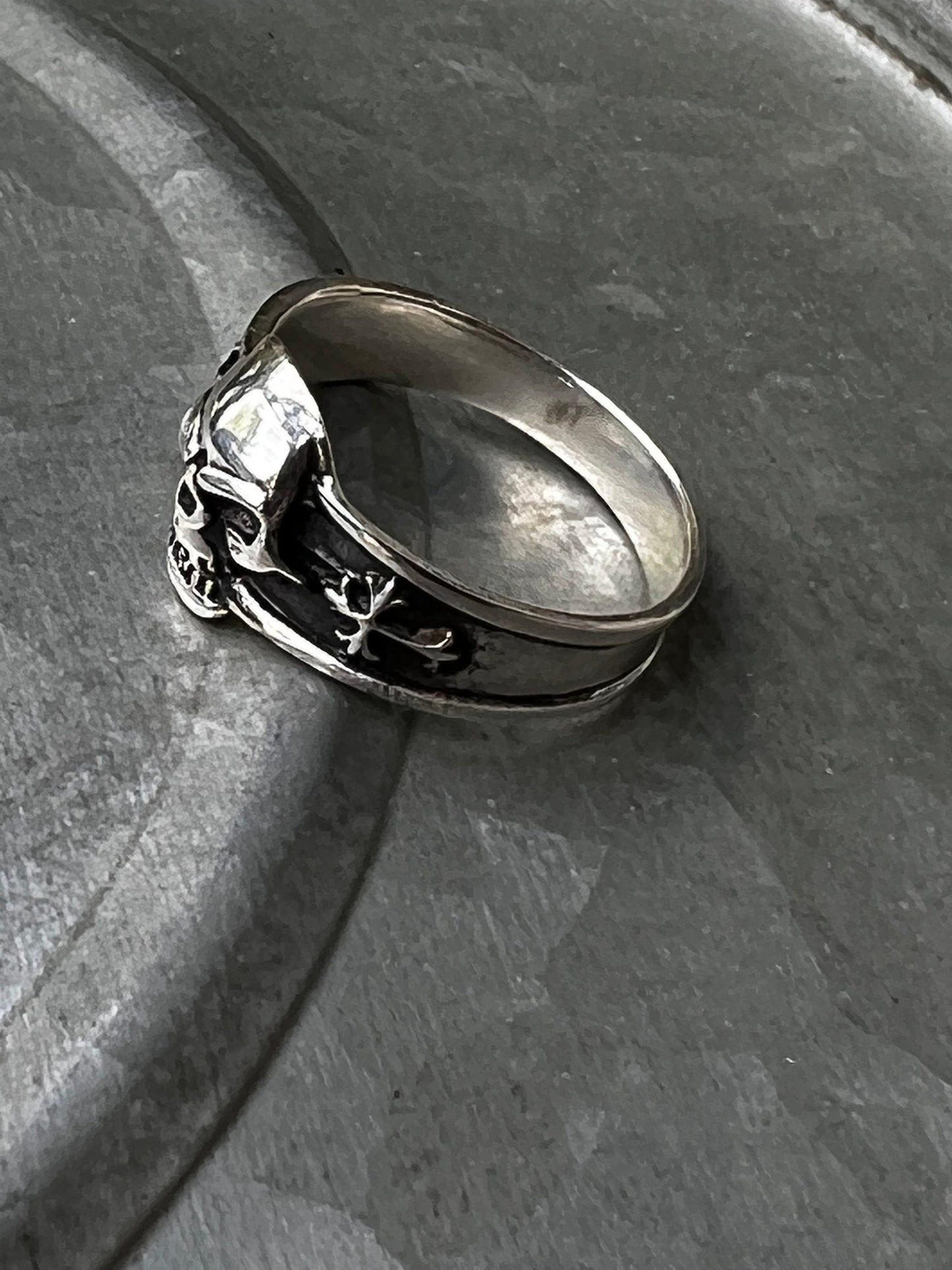 Skull Cross Ring