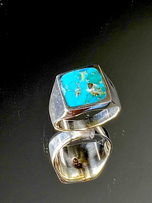 Formal Turquoise Men's Ring