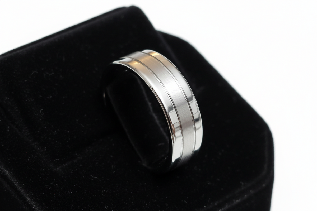 Men's Ring – Tungsten with 8mm Band Width