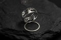 Tree of Life Men's Wedding Ring – Sterling Silver