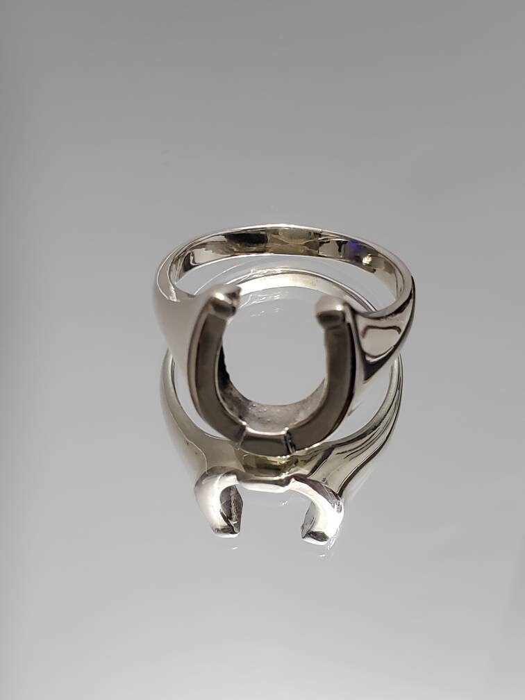 Horse Shoe Ring Lucky Horseshoe Equestrian Ring