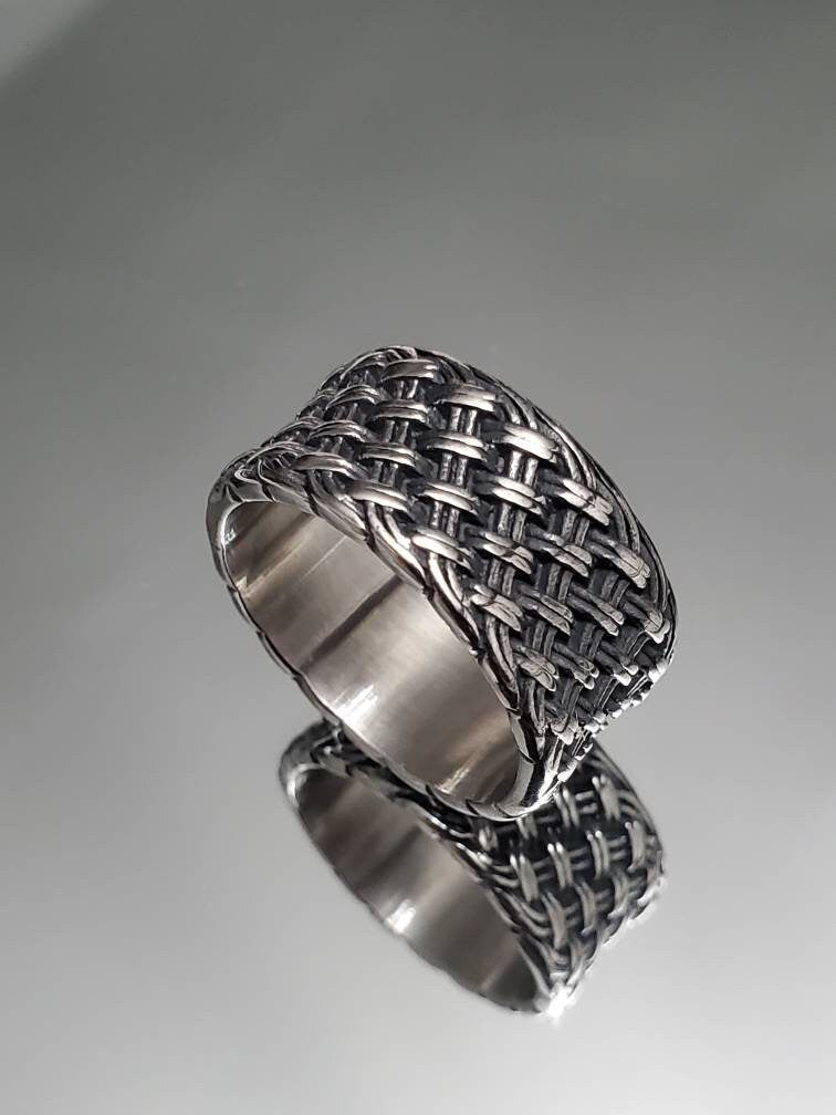 Woven Men's Ring