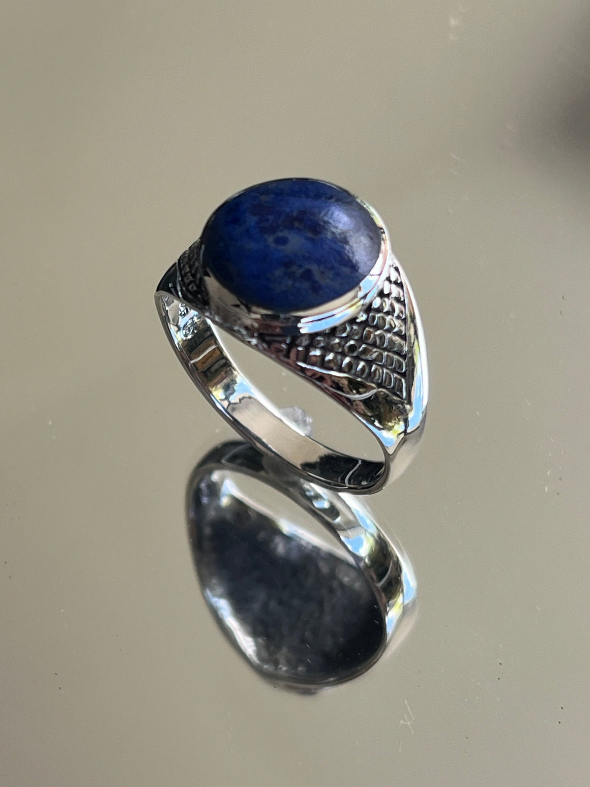 Blue Lapis Ring