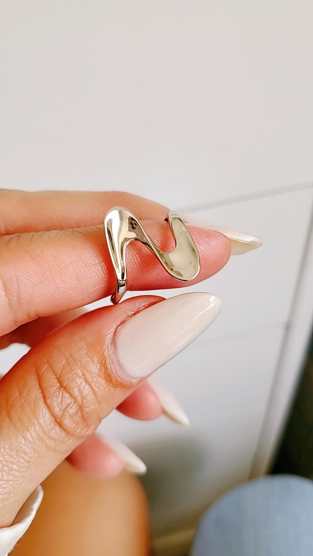 Wave Ring – 925 Sterling Silver