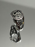OM Ring – 925 Sterling Silver