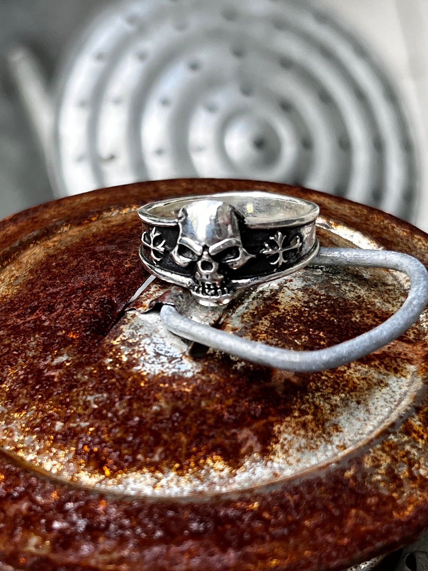 Skull Cross Ring