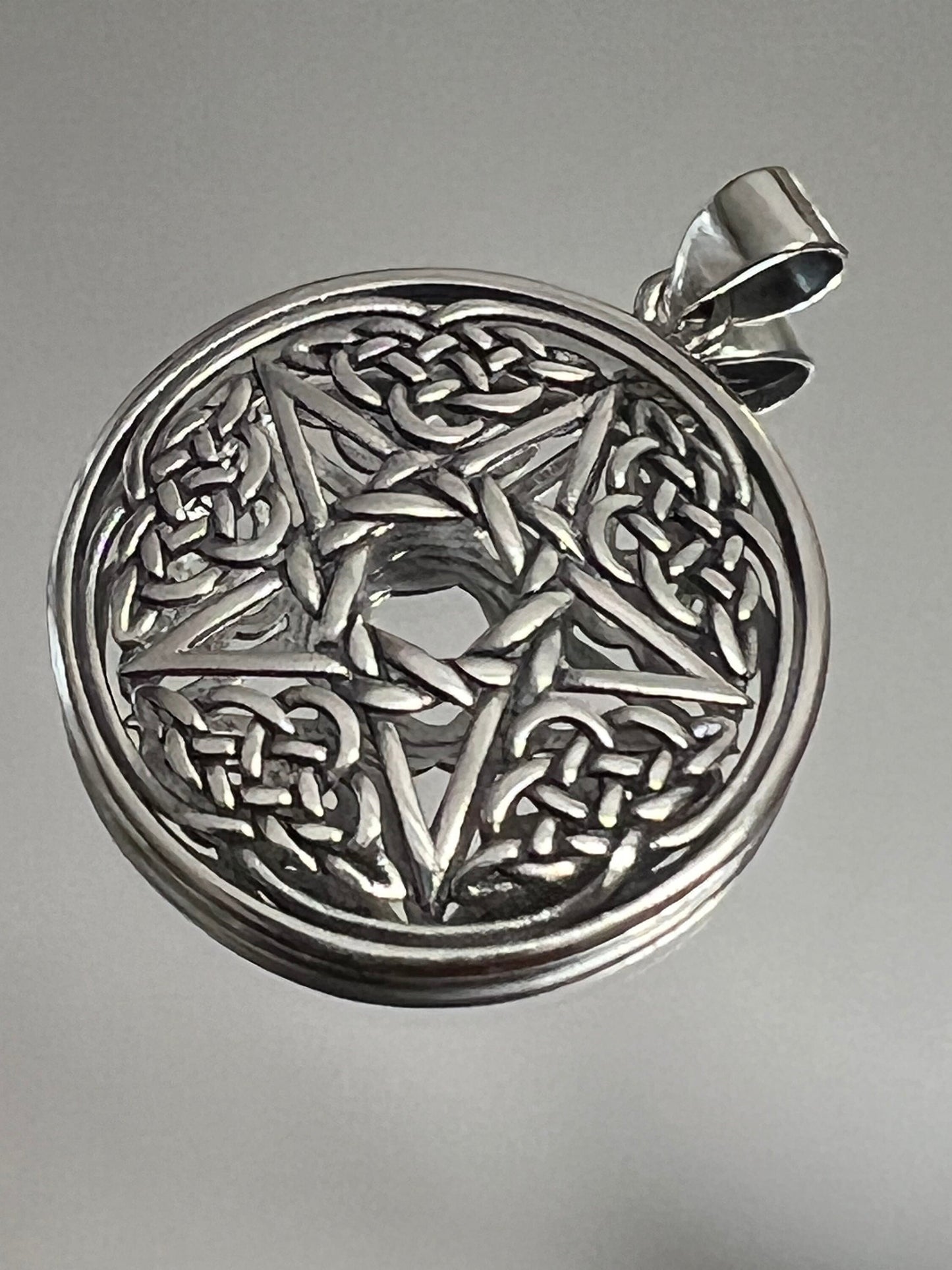 The Knotted Celtic Star Pendant