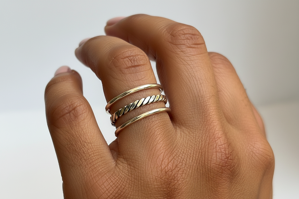 Spaced Rope 12mm Ring