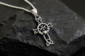 Celtic Irish Claddagh Pendant 925 Sterling Silver