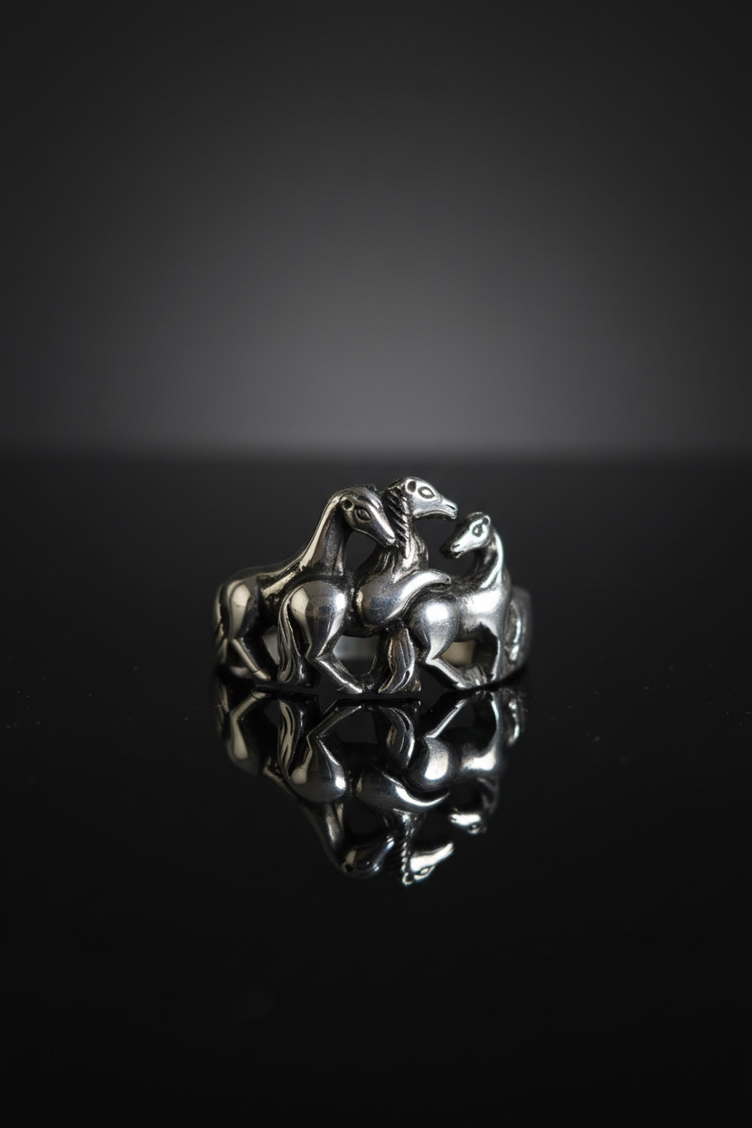 Horse Ring – Sterling Silver